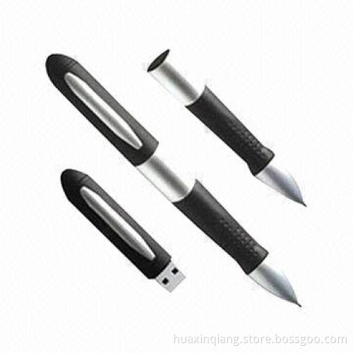 Pen USB Flash Drive, 128MB-64GB Capacity, User-defined Color, 5-years Warrant, USB 2.0